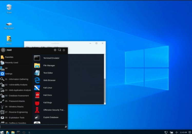 Linux Windows Desktop Feature